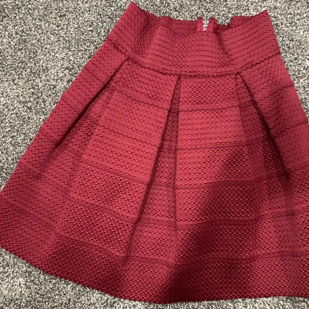 Skirt - Burgundy